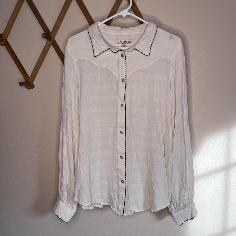 Idyllwind white western long sleeve